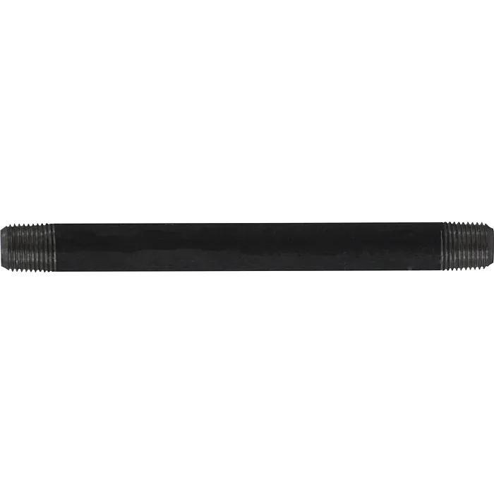 Midland Industries 1/8 X 8 BLACK STEEL NIPPLE