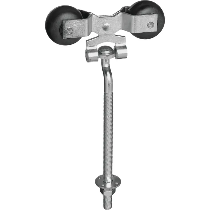 National Hardware Zinc-Plated Round Rail Offset Bolt Barn Door Hanger