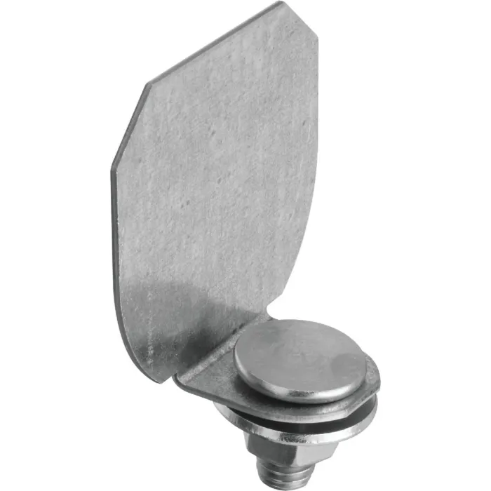 National Hardware Galvanized Round Rail Steel Barn Door Rail End Cap