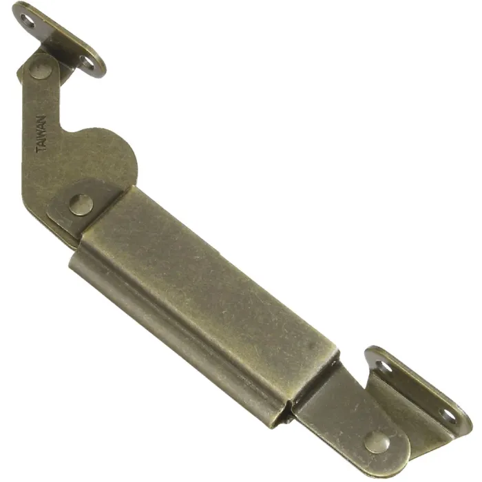 National Hardware Antique Brass Center Spring Lid Support