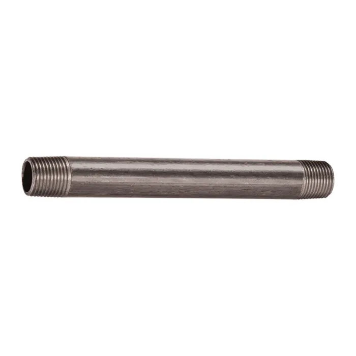 2-1/2 in Malleable Iron Black Pipe Nipple