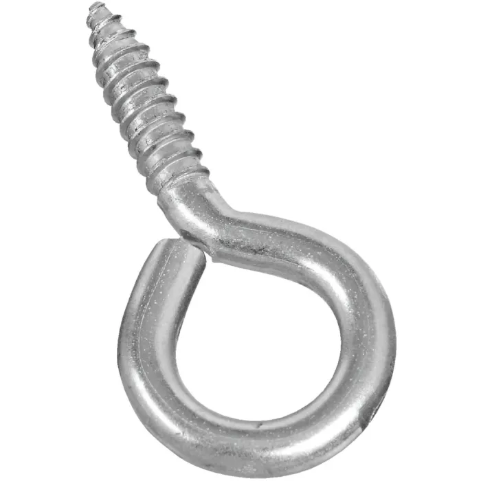 National Hardware Screw Eye (Stainless Steel) .331, #0x 2-7/8