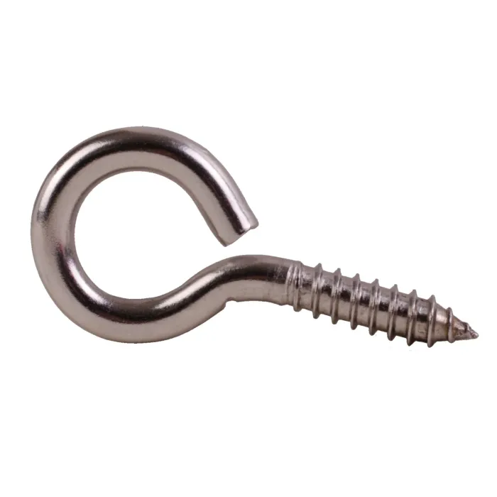 National Hardware Screw Eye (Stainless Steel) .263, #2x 2-5/8