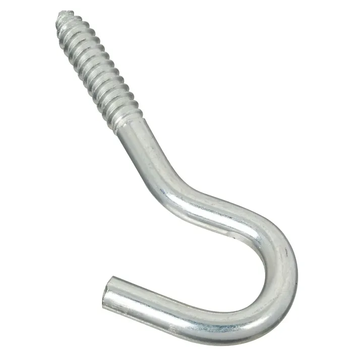 National Hardware Screw Hook (Zinc) 3/8x 4-7/8