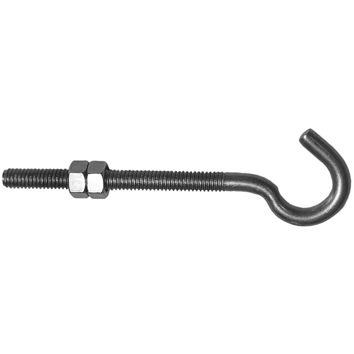 National Hardware 3/8" x 7" Hook Bolt, Zinc
