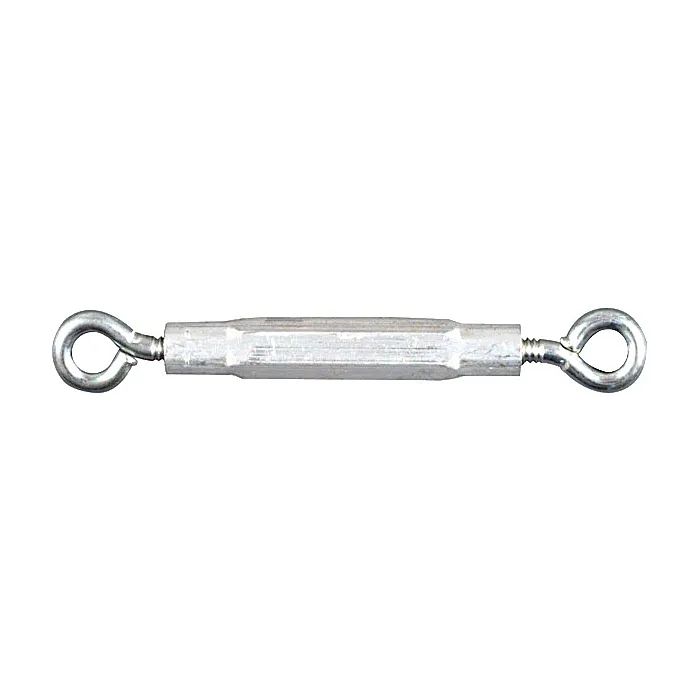 National Hardware 3/8" x 10-1/2" Eye To Eye Turnbuckle, Zinc/Aluminum
