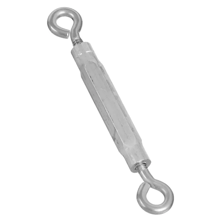 National Hardware 3/16" x 5-1/2" Eye To Eye Turnbuckle, Stainless Steel/ Aluminum