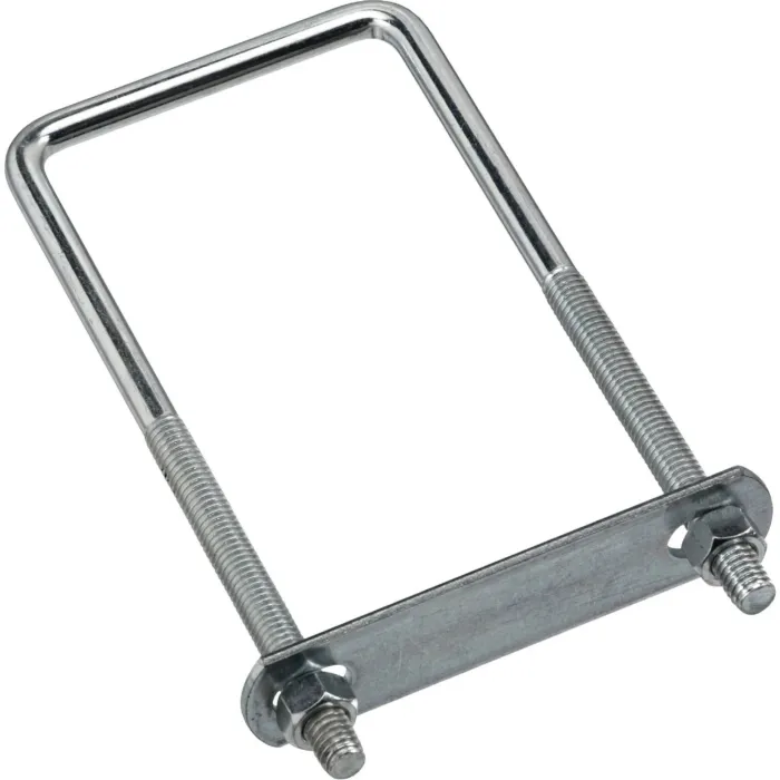 National Hardware Square U-Bolt (Zinc) 3/8 x 3 x 7 in.