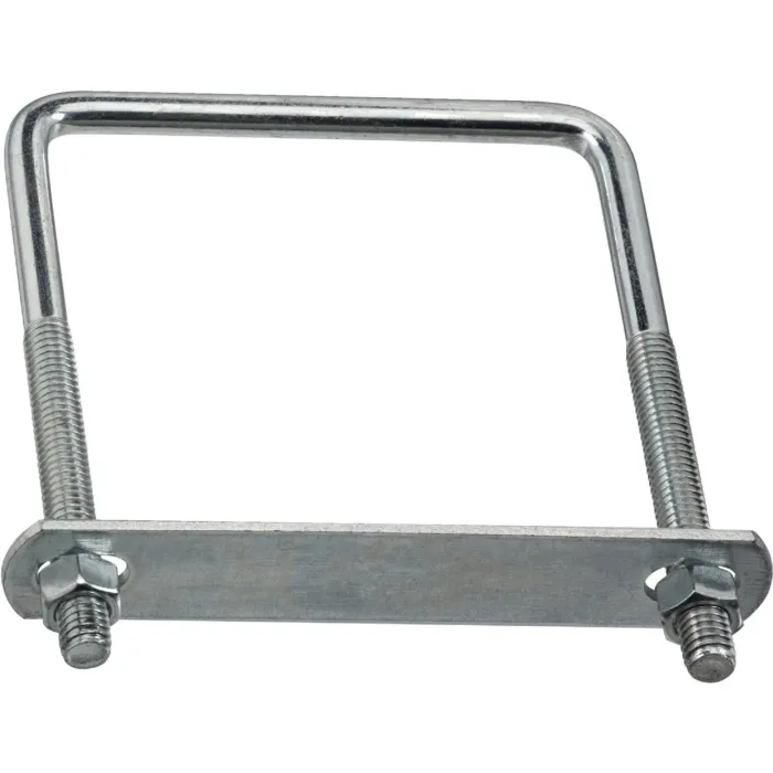 National Hardware Square U-Bolt (Zinc) 3/8 x 4 x 5 in.