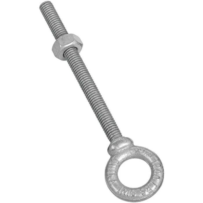 3/8" x 5-3/4" Eye Bolt, Galvanized 