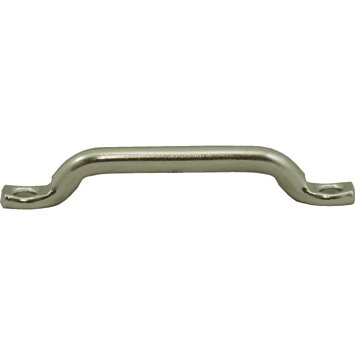 National Hardware Strap Loop, Low Profile, Steel, Nickel, 1/BAG