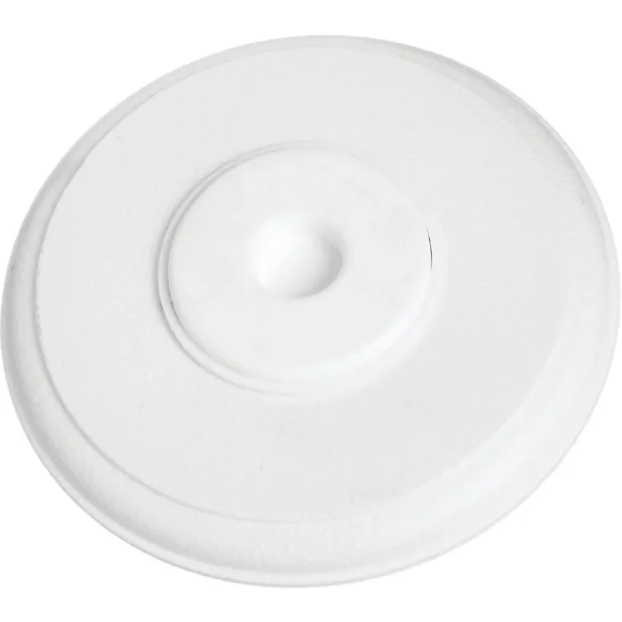 National 336 5 In. White Softstop Cover-Up Wall Door Stop