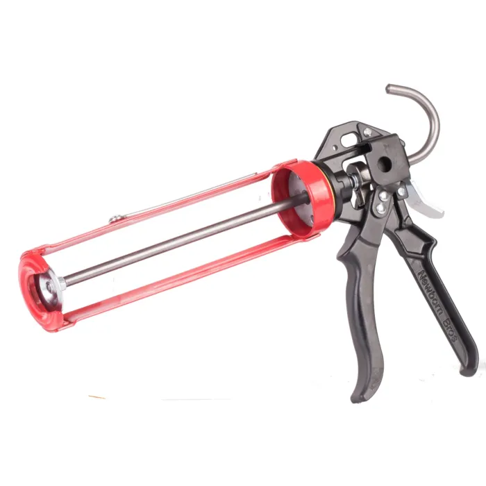 Newborn 18:1 Thrust Super Smooth Rod Revolving Frame Caulk Gun - 10 oz