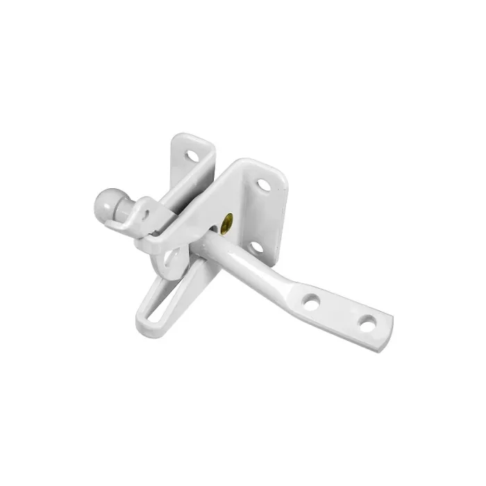 National Hardware Automatic Gate Latches White