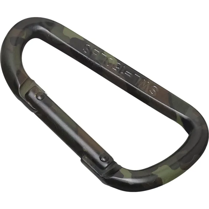 National Hardware 3-1/8 In. Camouflage Interlocking Spring Snap