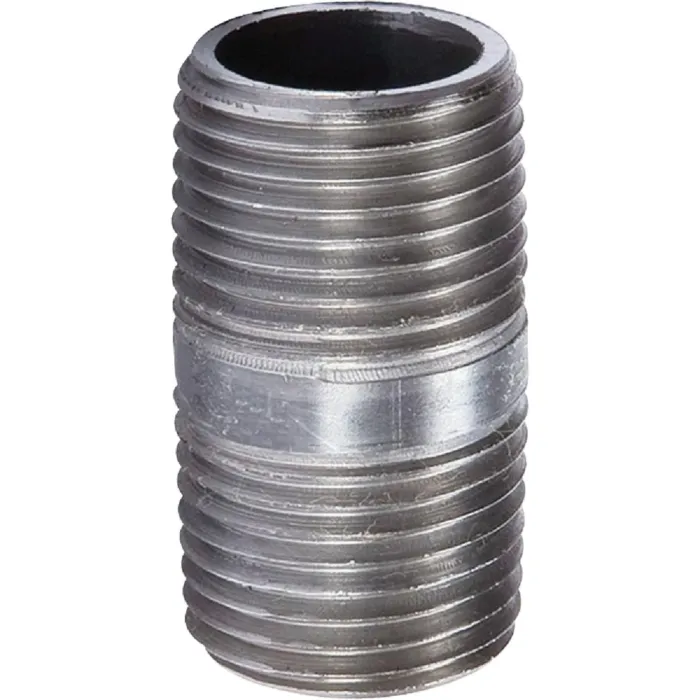 Boshart Industries 2" x CLOSE NIPPLE - BLACK