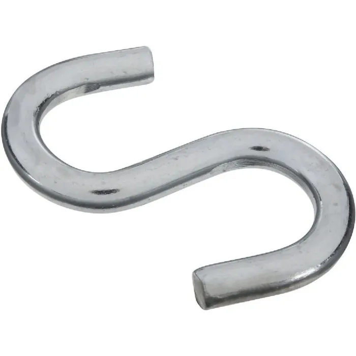 National Hardware Open S-Hook (Zinc) 3-1/2 in.