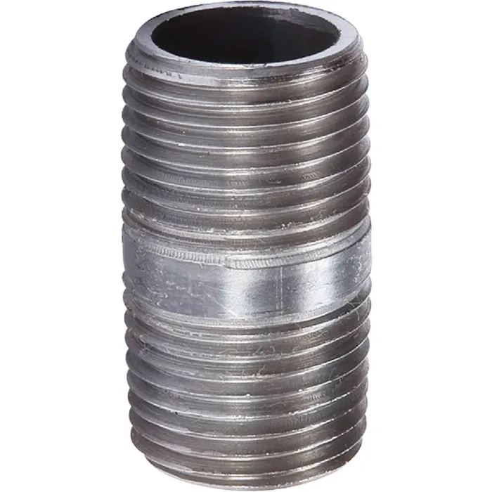 Southland 3/8 In. x Close Welded Steel Galvanized Nipple