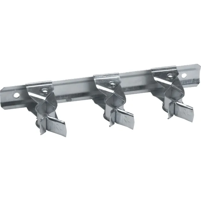 National Hardware Rust-Resistant 8 In. 3-Spring Clip Organizer