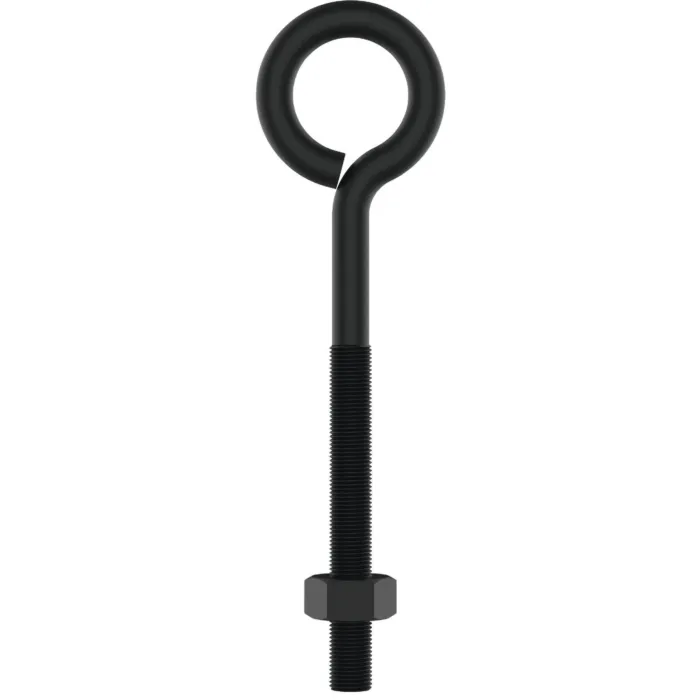 National Hardware 3/8" x 6" Eye Bolt, Black