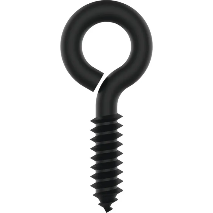 National Hardware Screw Eye (Black) .263, #2x 2-5/8