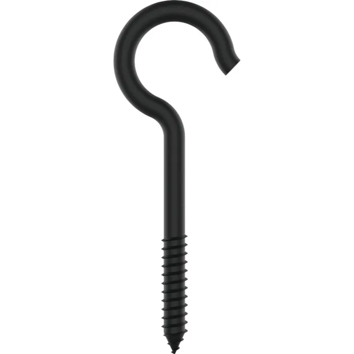 National Hardware Ceiling Hook (Black) .331, #0x 4-15/16