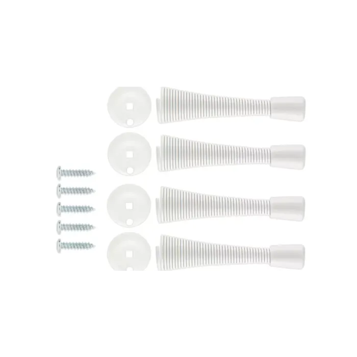 National Hardware Door Stop Spring (White - 5pk)