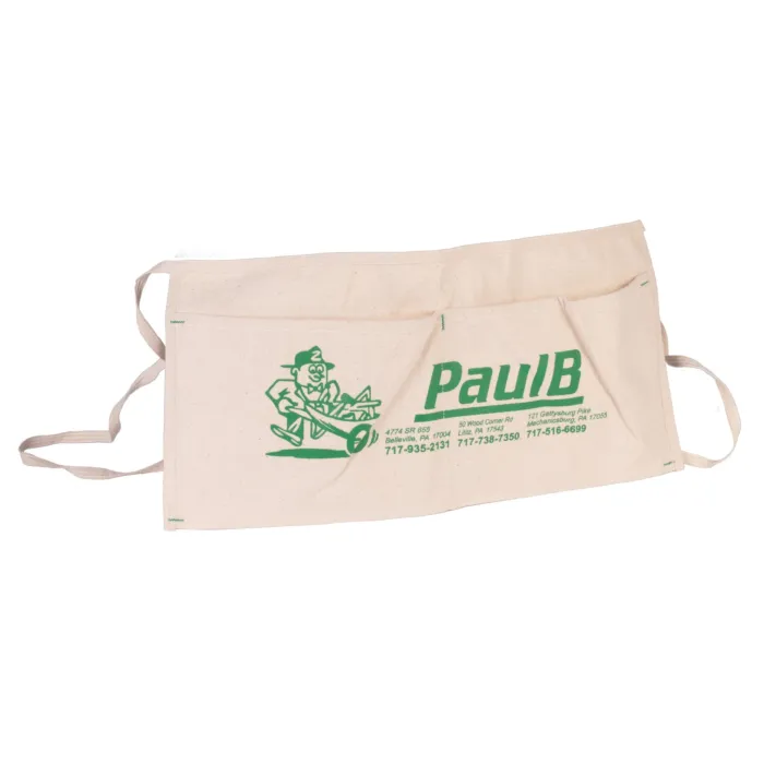 WAIST APRON 2-POCKET CLOTH