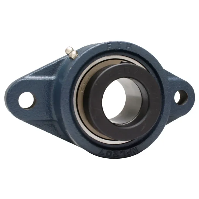 FYH Premium 2 Bolt Flange  Bearing, 1-7/16" Locking Collar, Extended Race NANFL2072