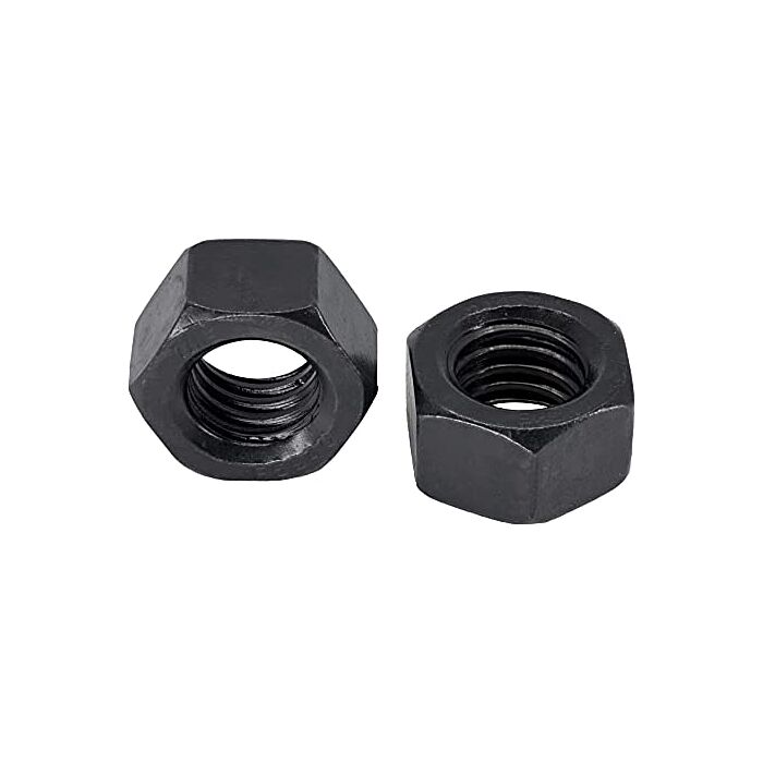 Midwest Fastener 1/2 in-13 Black Hex Nut
