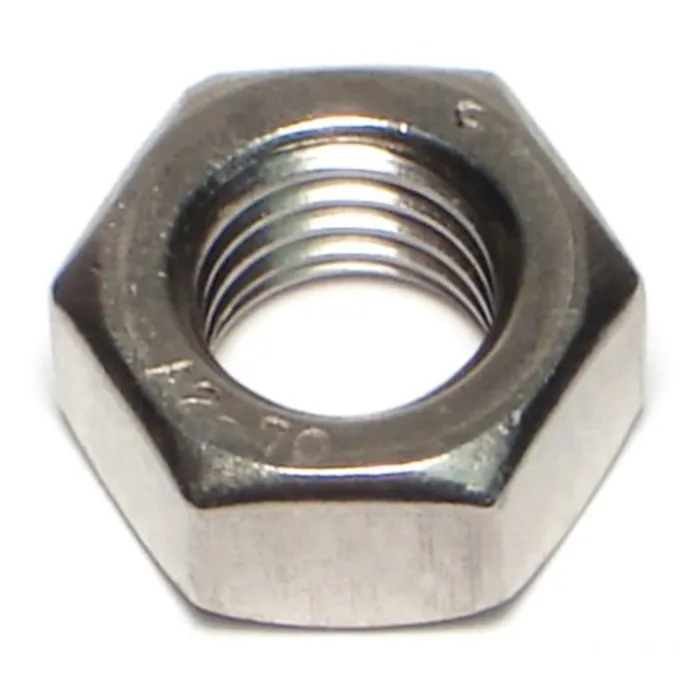 12 mm - 1.75 Hex Nut, Coarse Thread, Stainless Steel