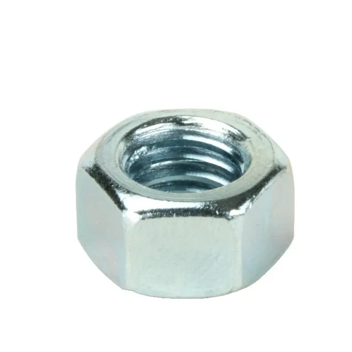 1/2"-13 Hex Nut, Coarse Thread, Zinc