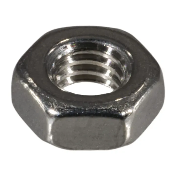 4 mm - 0.70 Hex Nut, Coarse Thread, Stainless Steel