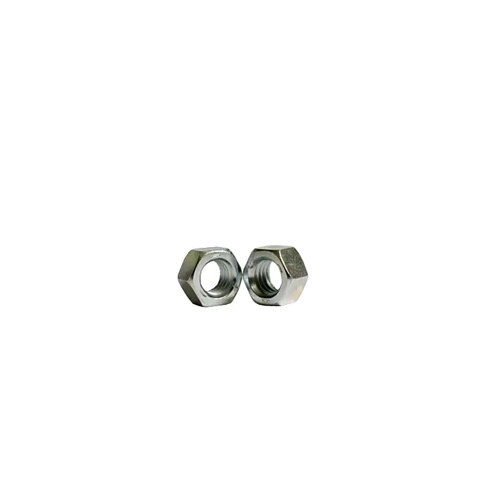 7/16"-14 Hex Nut, Coarse Thread, Zinc