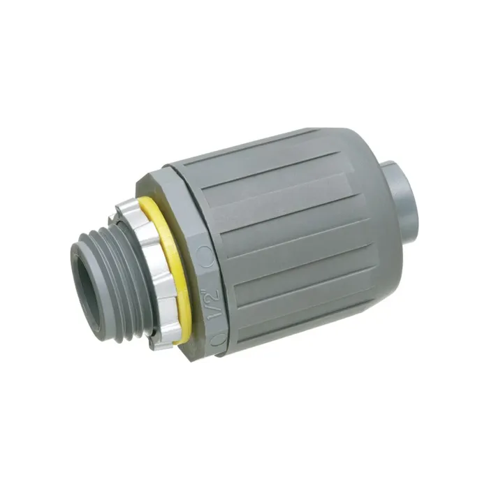 Arlington Industries 1/2 in 1/2 in UV-Rated Plastic Push-On Connector