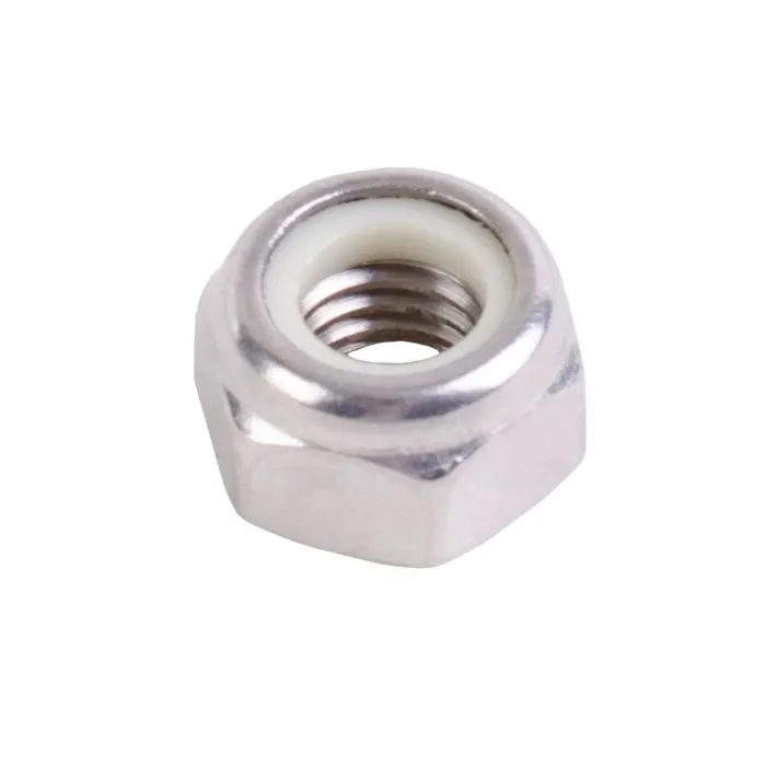 Star Stainless Nylon Lock Nut 8 mm - 1.25 Coarse Thread Stainless Steel