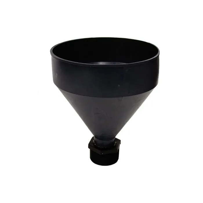 ZeeLine HDPE 7-1/2 in Dia x 9-1/4 in H 3 qt Drum Funnel