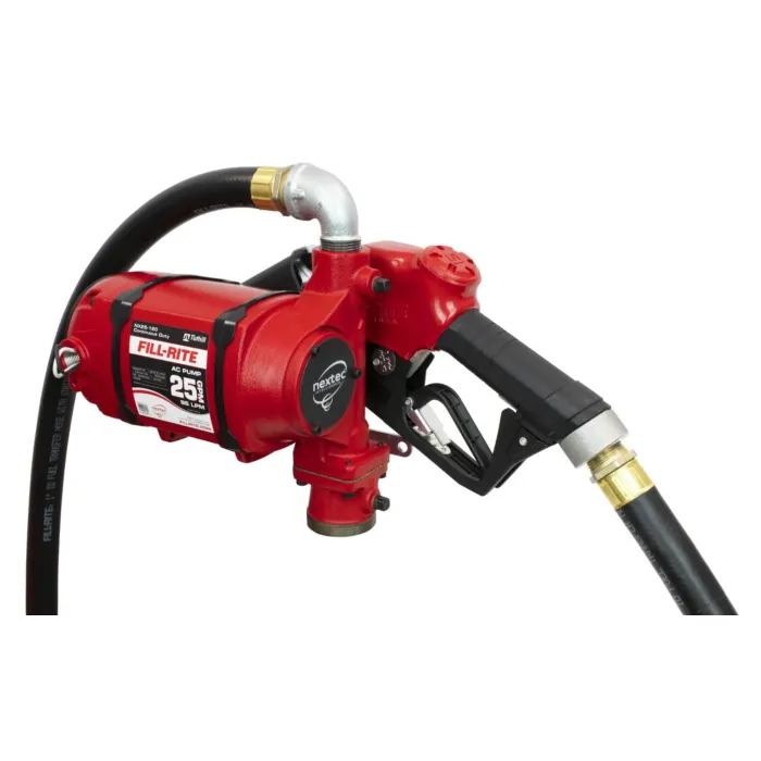 Fill-Rite 1/3 hp 120 VAC 25 gpm Fuel Transfer Pump With Nozzle