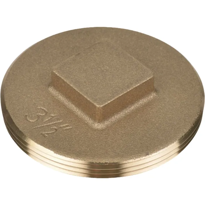 OATEY Oatey 3-1/2 In. Raised Head Brass Plug