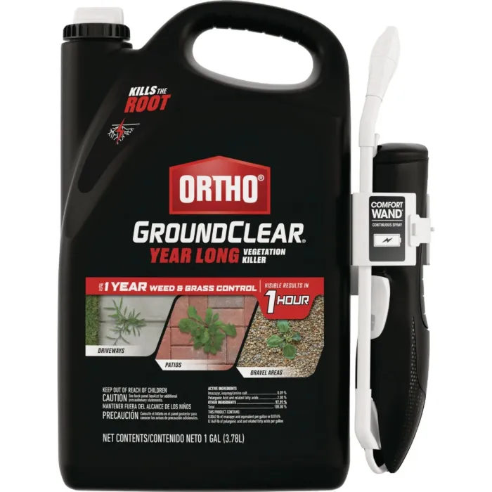 Ortho GroundClear Year Long Vegetation Killer w/ Comfort Wand - 1 gal