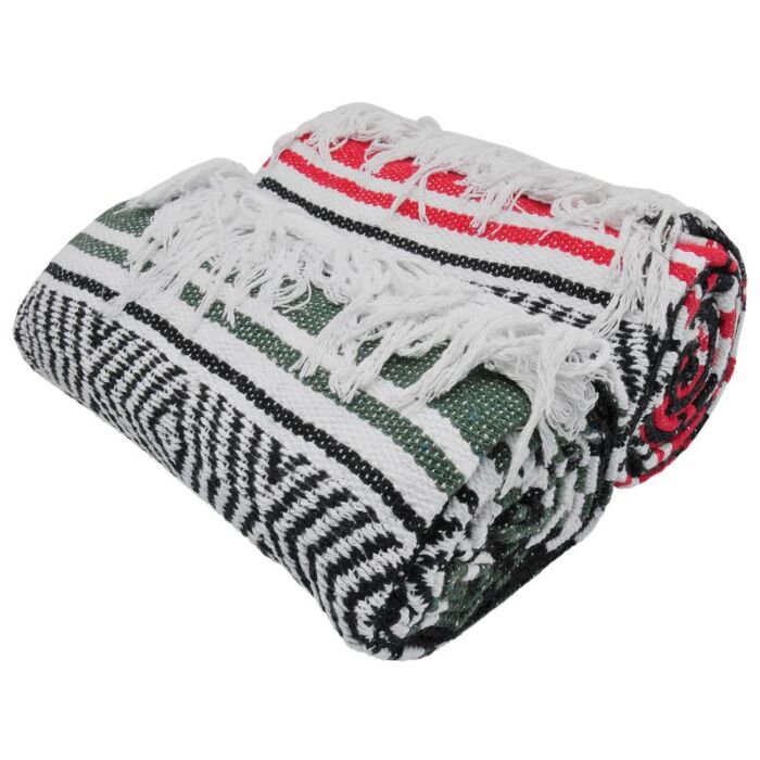BlackCanyon Outfitters® RoadPro Brands BlackCanyon Outfitters® OL124 Rectangular Falsa Blanket with Button Wrap assortment