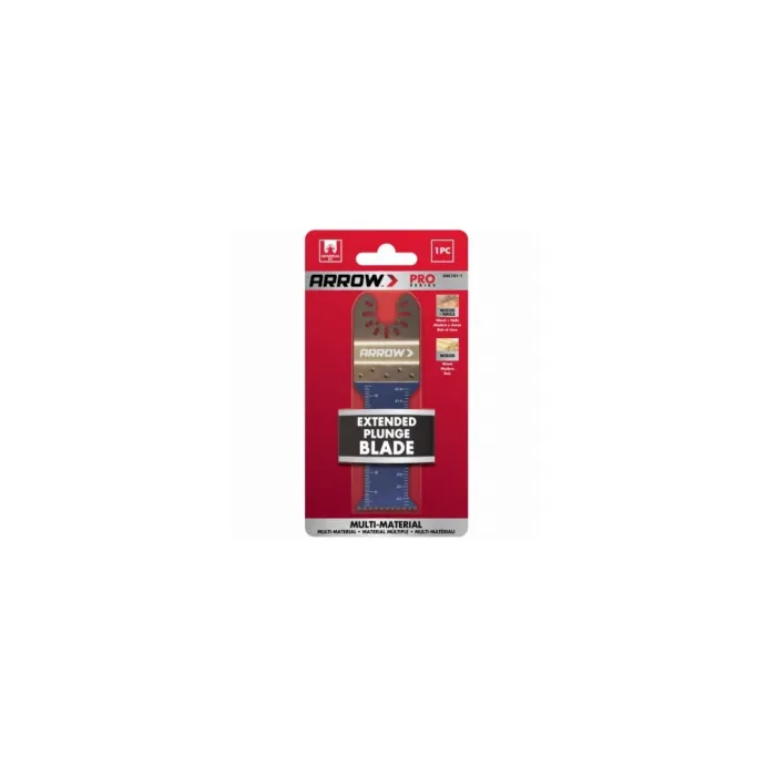 Arrow Fastener 1-1/4 in Extended Plunge Thick Wood Blade