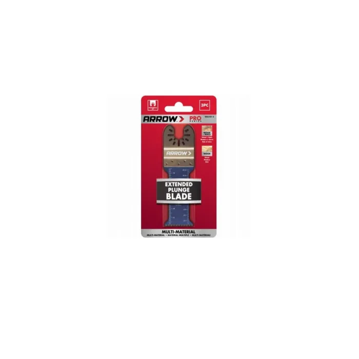 Arrow Fastener 1-1/4 in Extended Plunge Thick Wood Blade