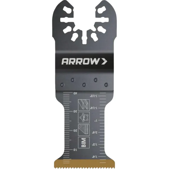 Arrow Fastener Arrow 1-1/4 In. Titanium Metal Oscillating Blade
