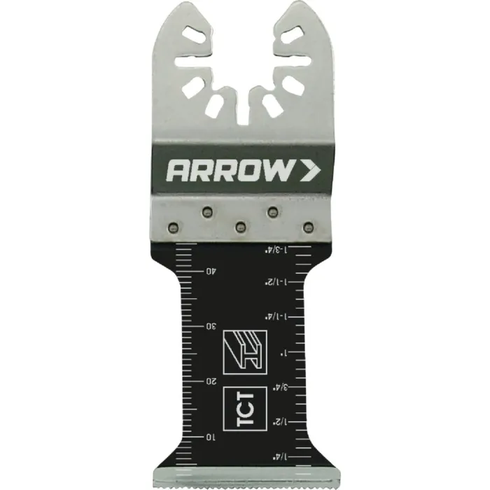 Arrow Fastener Arrow 1-3/8 In. TCT Carbide Flush-Cut Universal Oscillating Tool Saw Blade (2-Pack)
