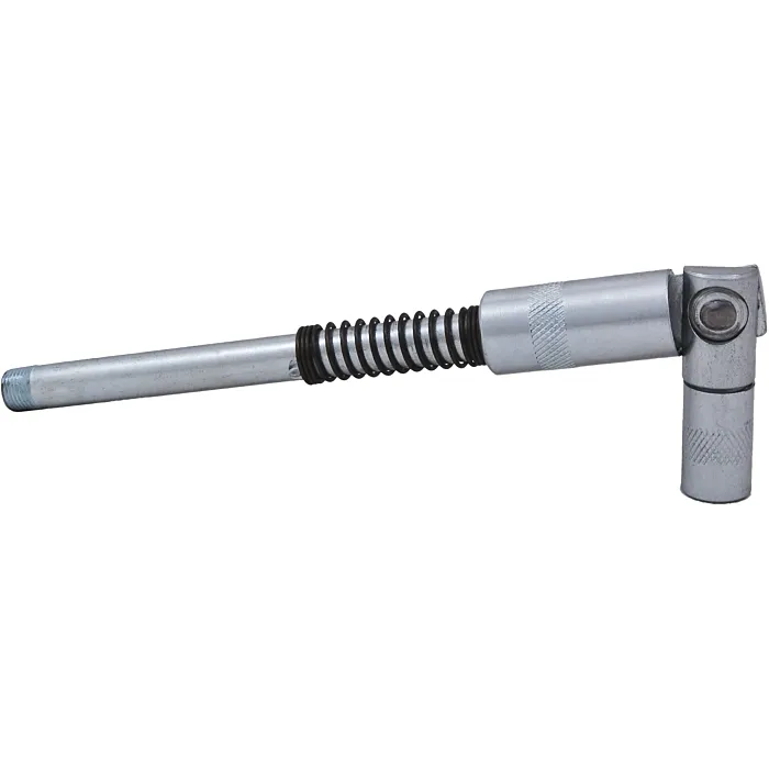 Plews Lubrimatic Steel 3000 psi 8 in Grease Gun Swivel Coupler