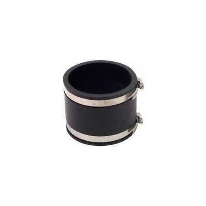 PIPECONX Fernco P1056-88 Flexible Coupling, 8 in, PVC, 4.3 psi Pressure