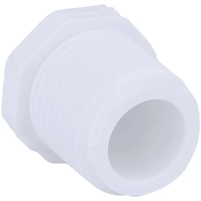 Charlotte Pipe Threaded Schedule 40 1/2 In. MIP PVC Plug