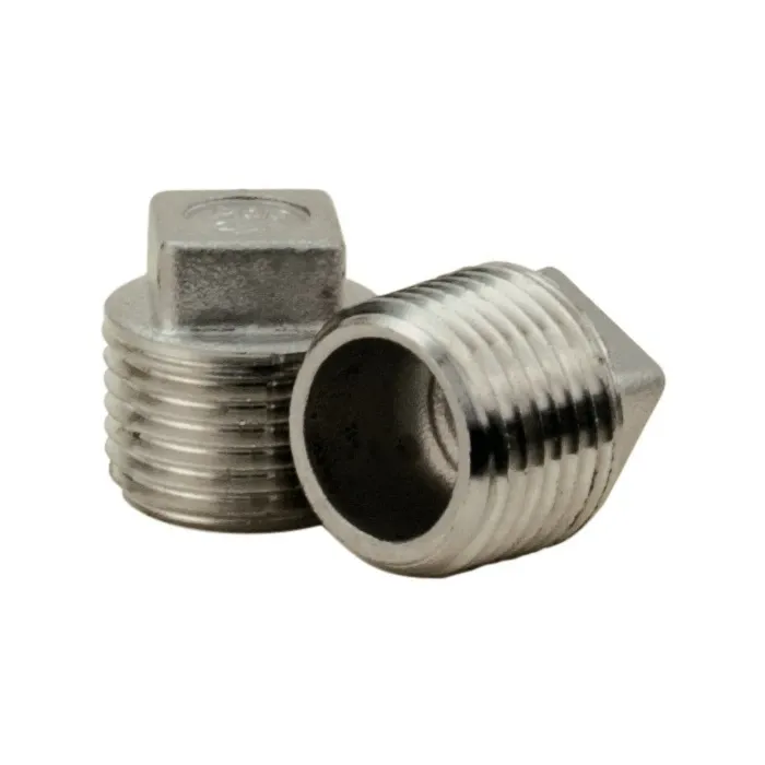 PLUMBEEZE 1/2" 304SS CORED PLUG ISO4144
