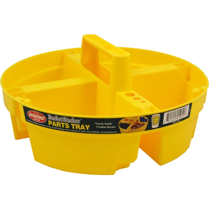 Bucket Boss Bucket Stacker (Yellow) 5 gal